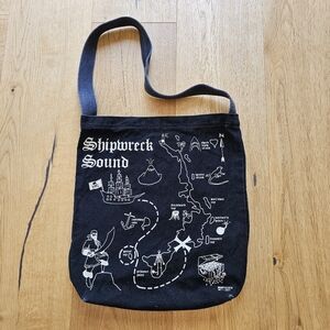 Maptote Crewcuts J crew Kids Pirate treasure map Tote Bag Halloween made in USA